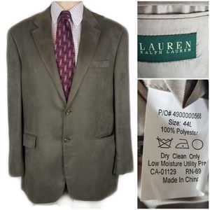 Lauren Ralph Lauren Mens Sport Jacket Sz 44L